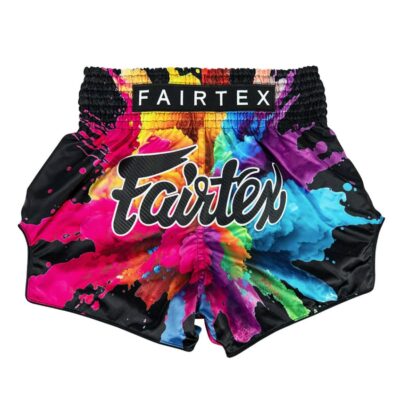FAIRTEX BS1940 Muay Thai Shorts (Black Funky Soul) - Image 2