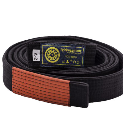 FIGHTWEARHOUZ BJJ Belt v3.0 (Black)