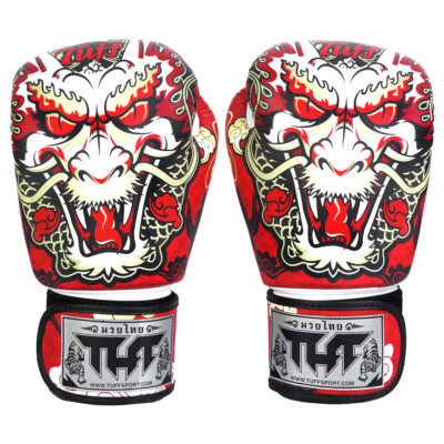 TUFF Muay Thai Boxing Gloves (Dragon) - Image 3