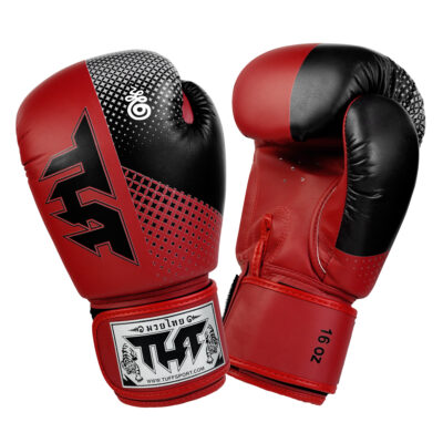 TUFF Muay Thai Boxing Gloves (Red Black)