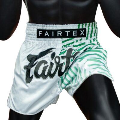 FAIRTEX BS1923 Muay Thai Shorts (Racer White)