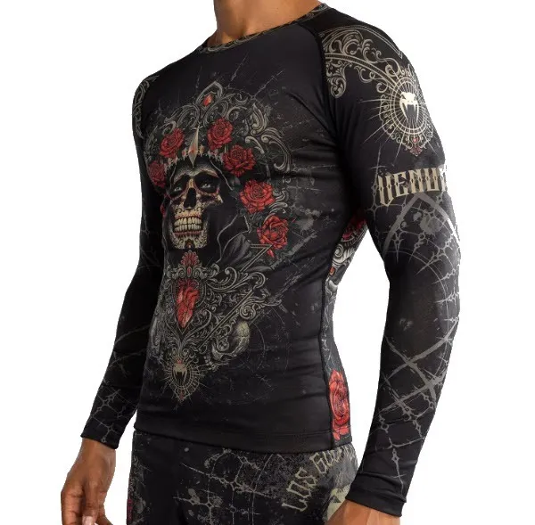 VENUM Santa Muerte 5.0 Men’s Long Sleeve Rashguard