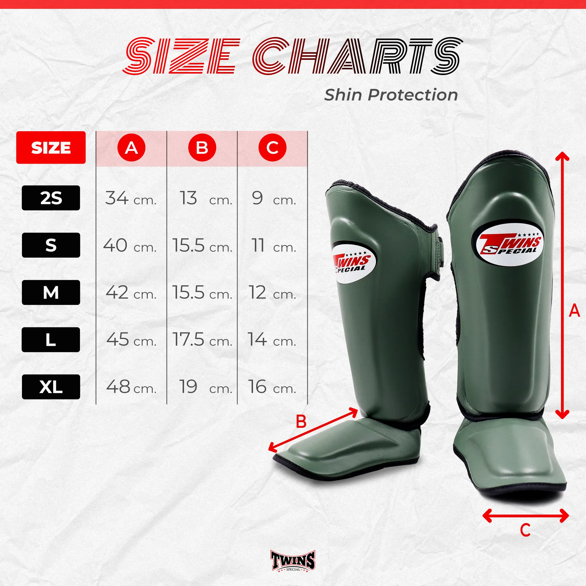 TWINS SPECIAL Shin Pad FSGL10-67 (Yant) - Image 3