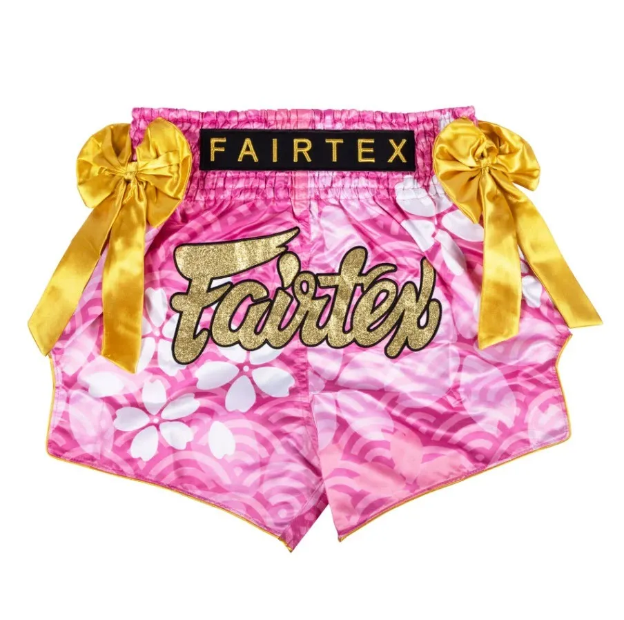 FAIRTEX Muay Thai Fight Shorts (BS SAKURA) Limited Edition - Image 4
