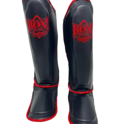BOX! Muay Thai Serie Leather Shin Guard