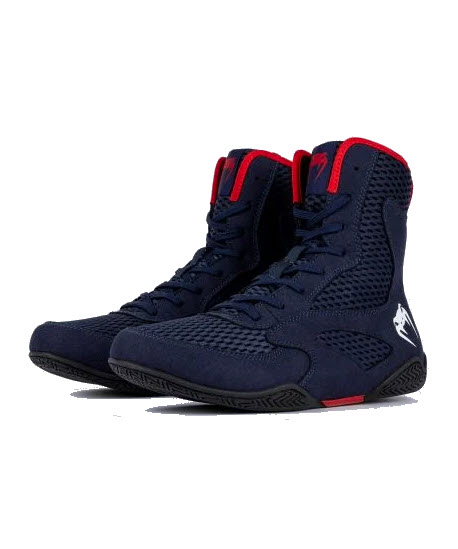VENUM Contender Boxing Shoes (Navy Blue)