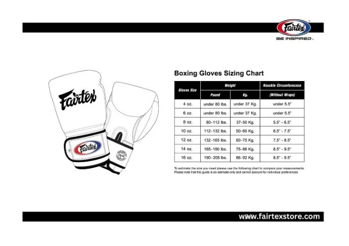 FAIRTEX X Glory BGLG1 Competition Boxing Gloves (with Lace) - Image 10