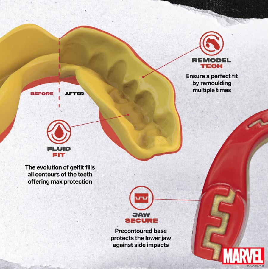 SAFEJAWZ MARVEL Mouth Guard Extro - Image 14