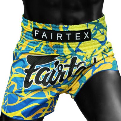 FAIRTEX BS1927 Muay Thai Shorts (Magma Green)